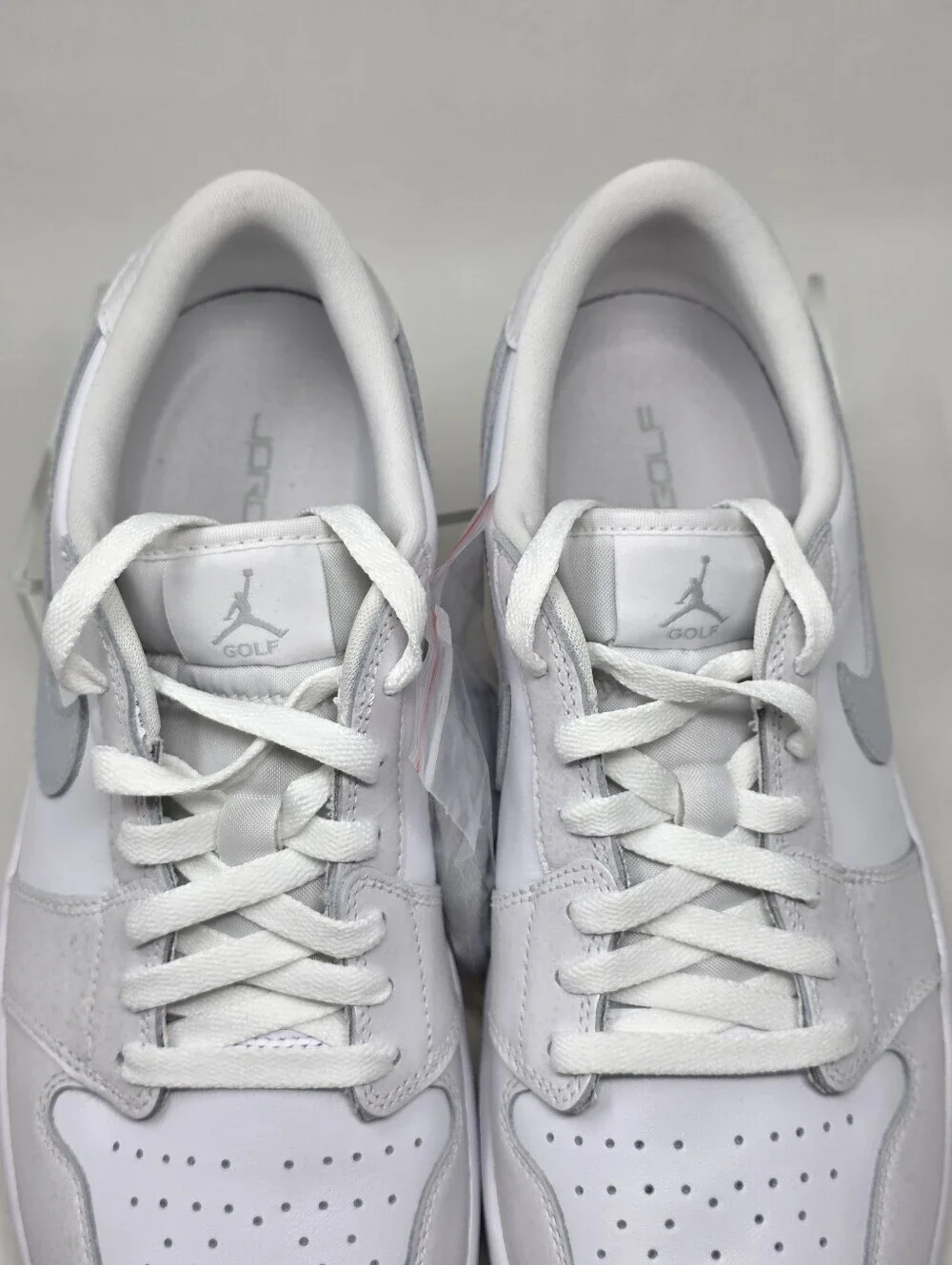 Air Jordan 1 Low G White Gum Men's Size 10.5 DD9315-111 Golf Shoes Sneakers New
